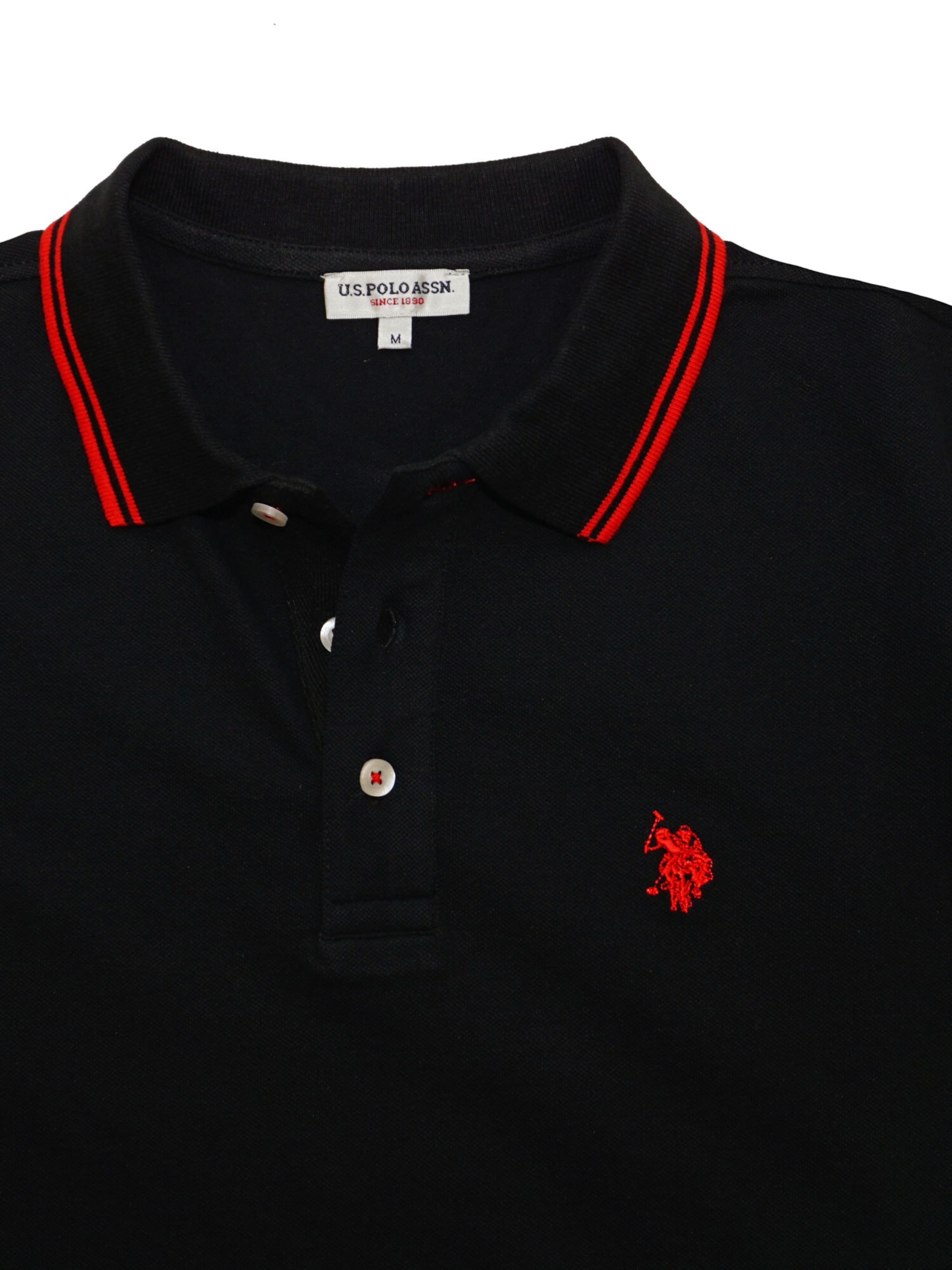 Maglietta 'Barney' di U.S. POLO ASSN. in nero