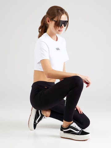 Tricou 'Flying V' de la VANS pe alb