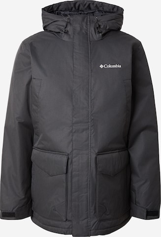 COLUMBIA Outdoorjas 'Pines Lake' in Zwart: voorkant