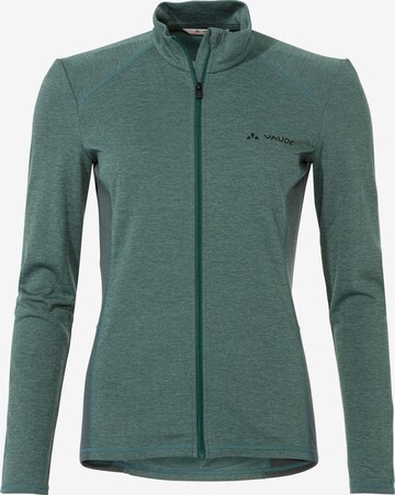 VAUDE Athletic Jacket 'Matera' in Green: front