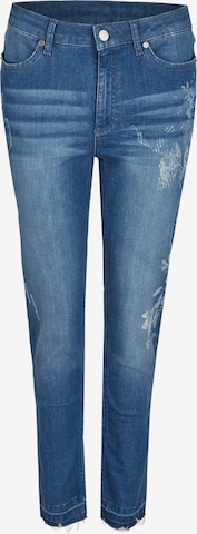 Lecomte Slimfit Jeans in Blauw: voorkant