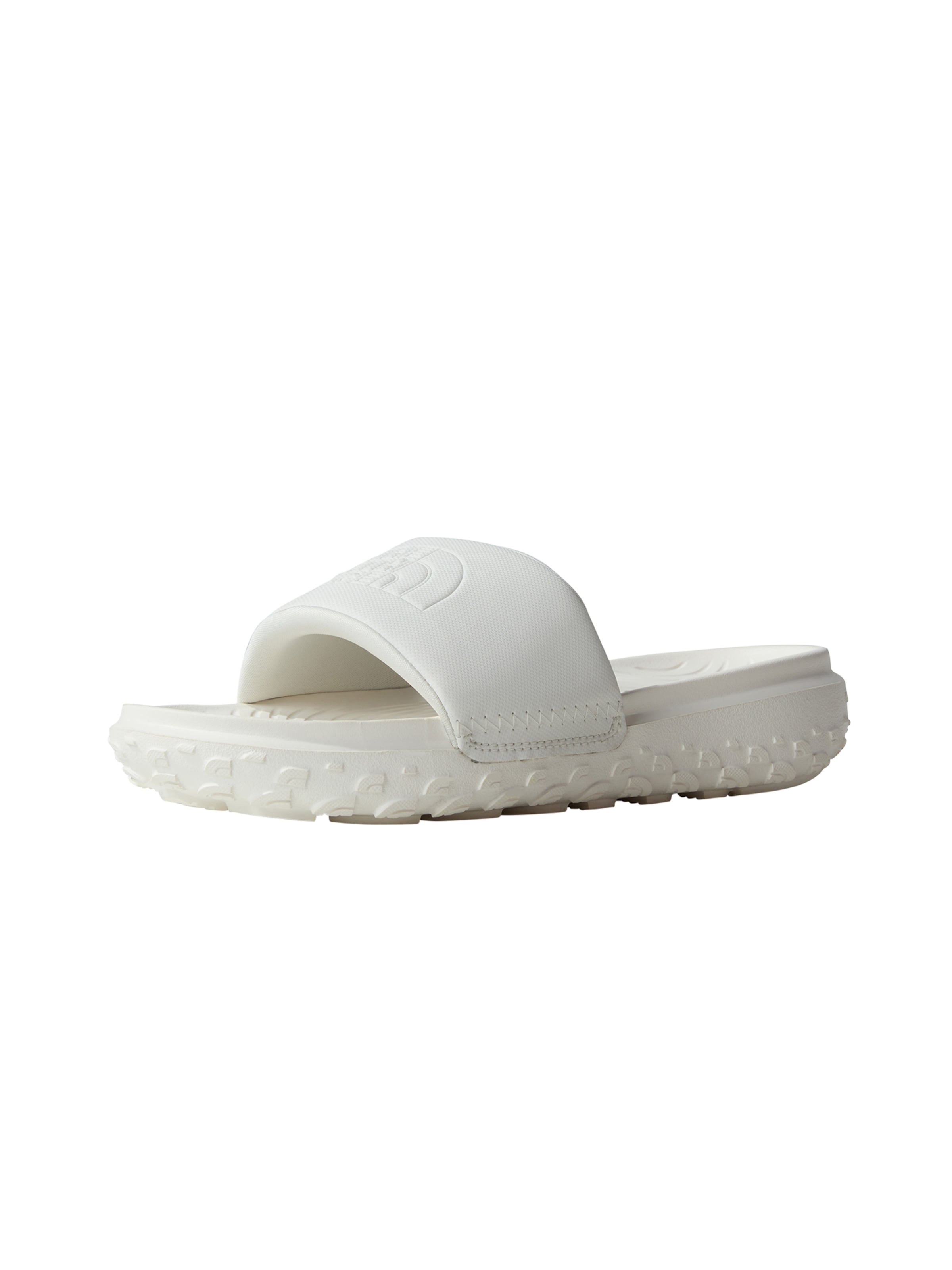 Mule 'W NEVER STOP CUSH SLIDE' THE NORTH FACE en blanc : devant