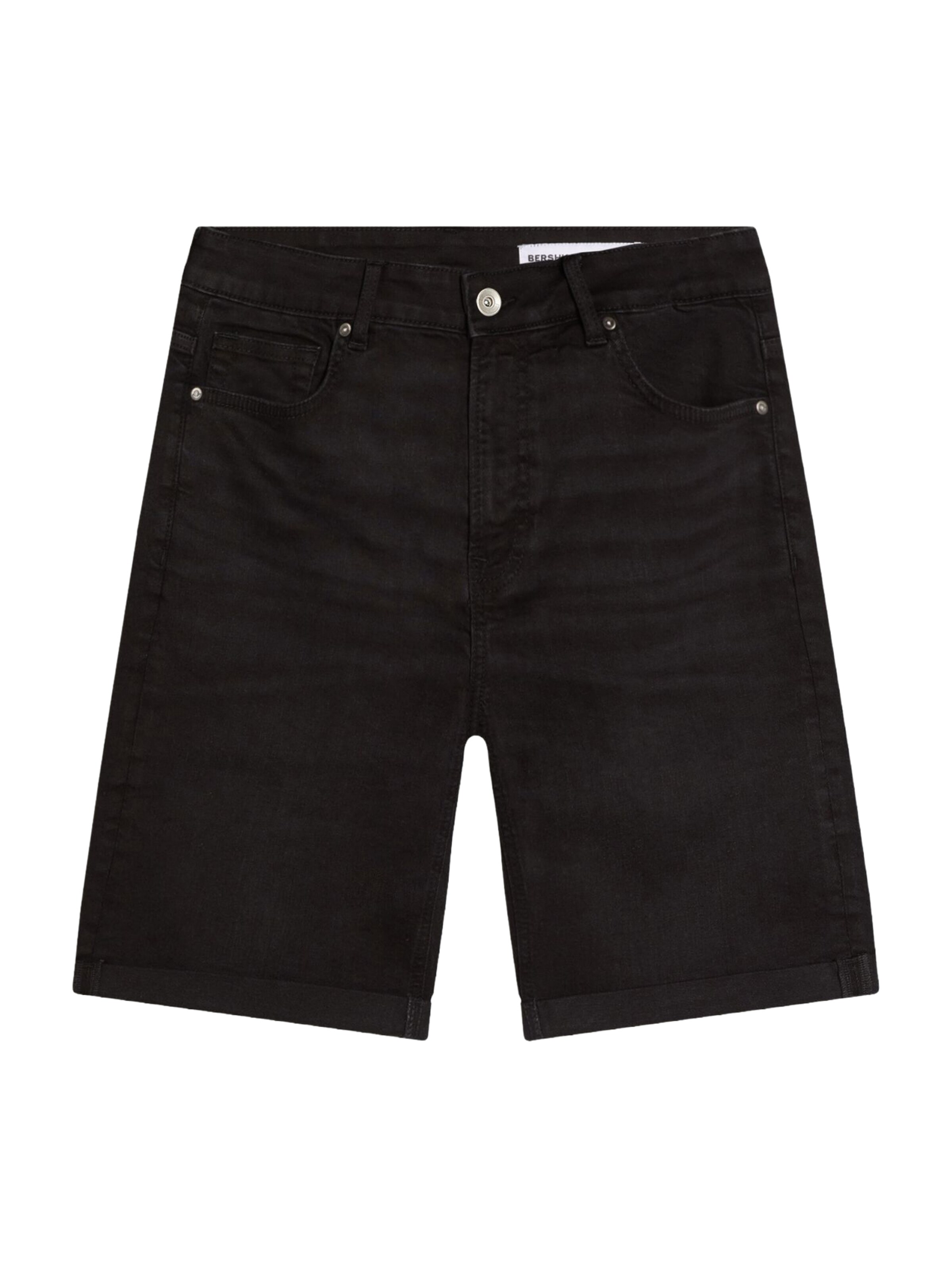 Bershka Jean en noir denim, Vue avec produit