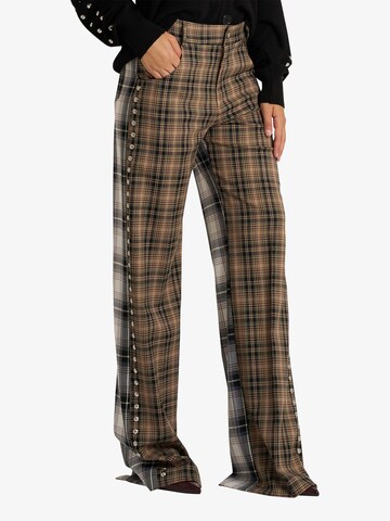 Wide Leg Pantalon AKEP en beige