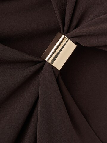 MANGO Тениска в кафяво