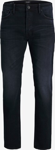 JACK & JONES - regular Vaquero 'Mike' en negro: frente