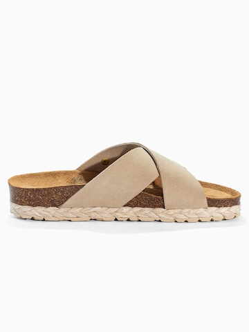 Bayton - Sapato aberto 'Burgos' em bege