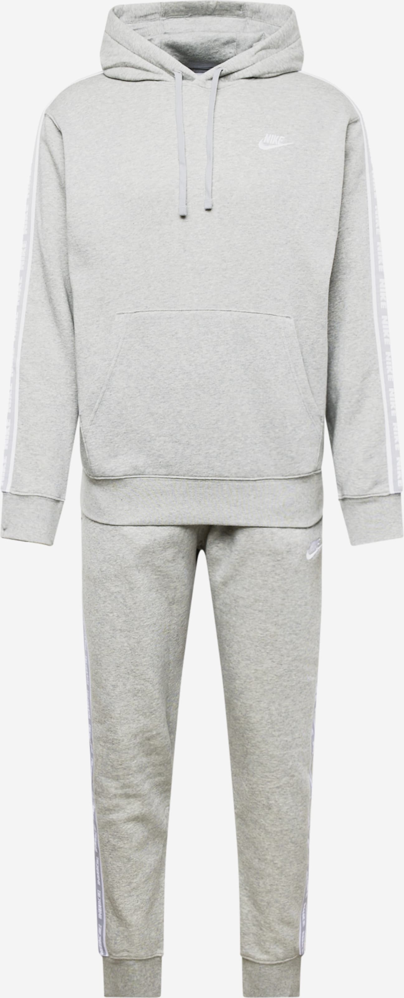 Nike Sportswear Jogginganzug 'CLUB FLEECE' in Grau, Graumeliert | ABOUT YOU