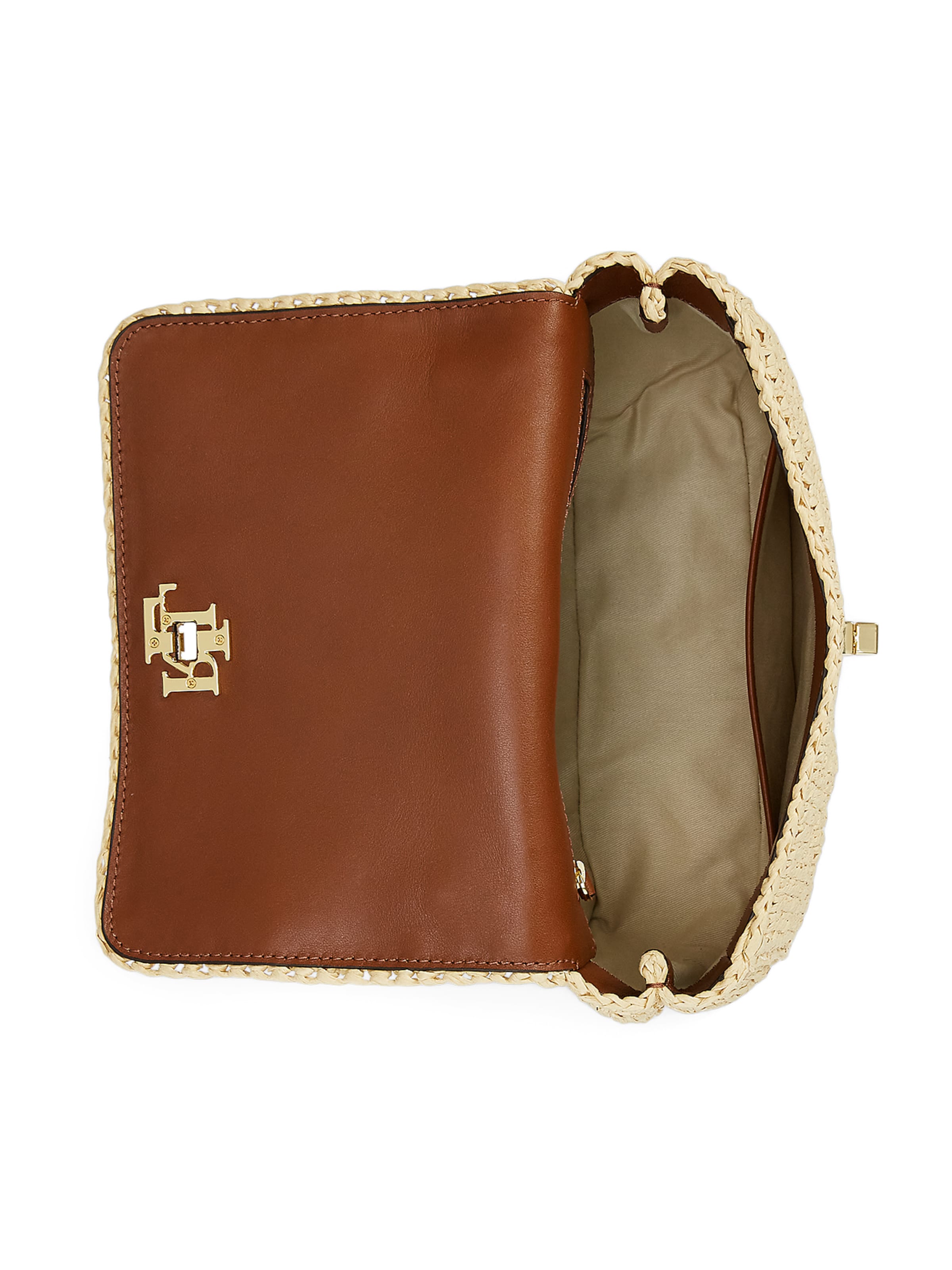 Lauren Ralph Lauren Taška přes rameno 'SOPHEE' – béžová