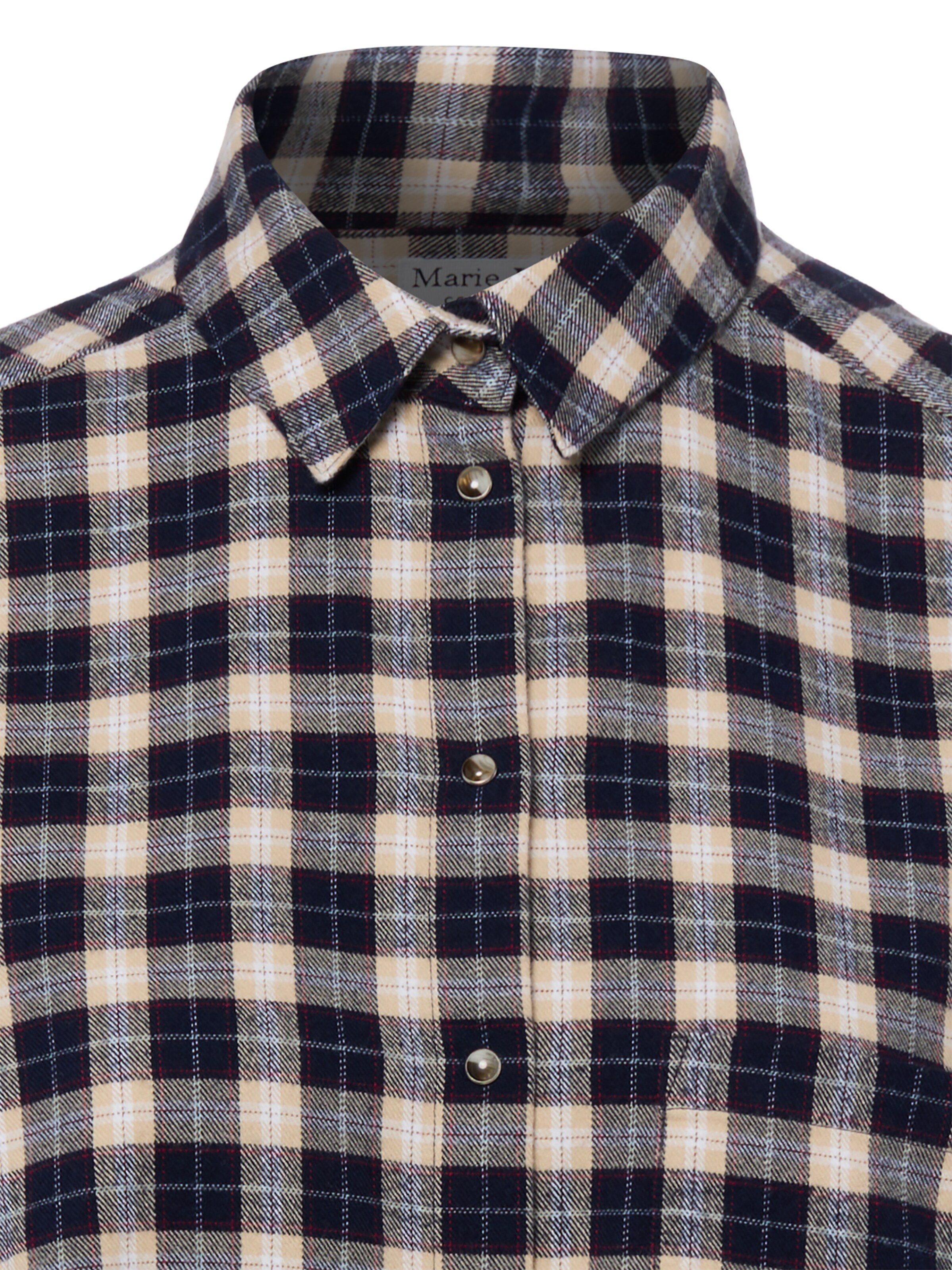 Marie Lund Bluse in Blau
