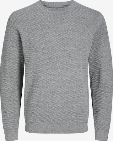 Pull-over 'Noah' Jack & Jones Premium en gris : devant
