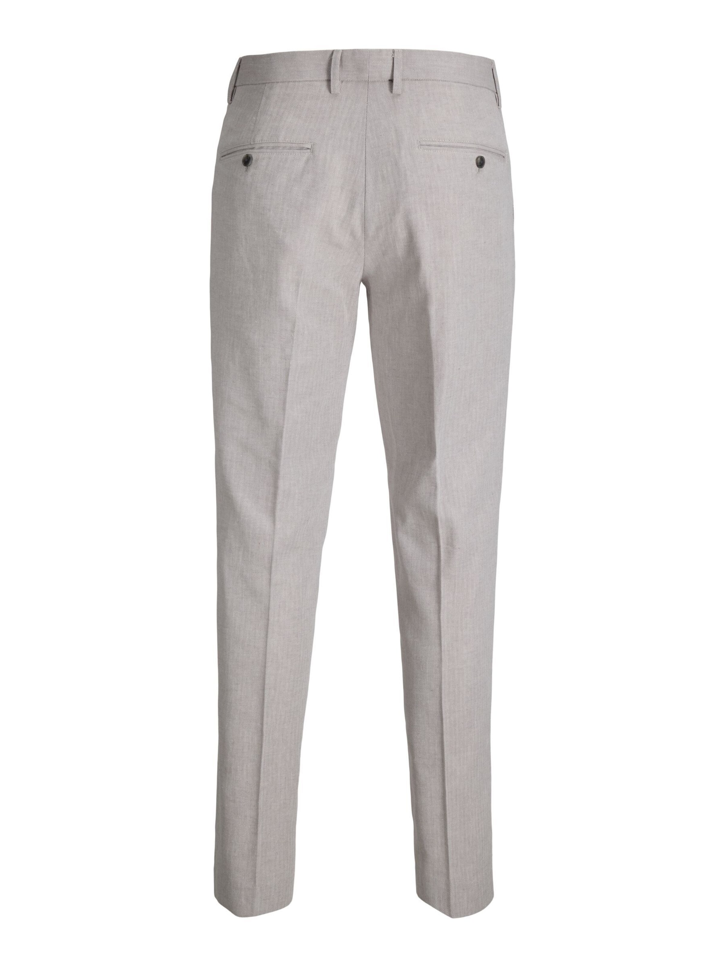 JACK & JONES Regular Bandplooibroek 'JPRMARTIN' in Grijs