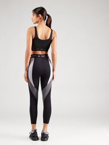Skinny Pantaloni sportivi di ADIDAS PERFORMANCE in nero