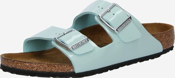 BIRKENSTOCK Открытая обувь 'Arizona' в Зеленый: спереди