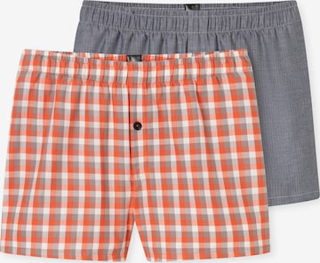 SCHIESSER Boxer ' Multipacks ' in Grau: Vorderseite