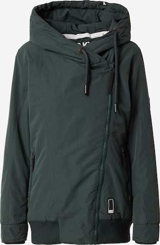 Alife and Kickin Between-Season Jacket 'KiddoAK' in Green: front