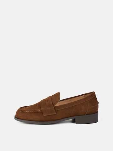 L37 HANDMADE SHOES Slipper 'GOOD ADVICE' i beige: forside