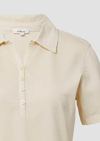 s.Oliver Poloshirt in Gelb