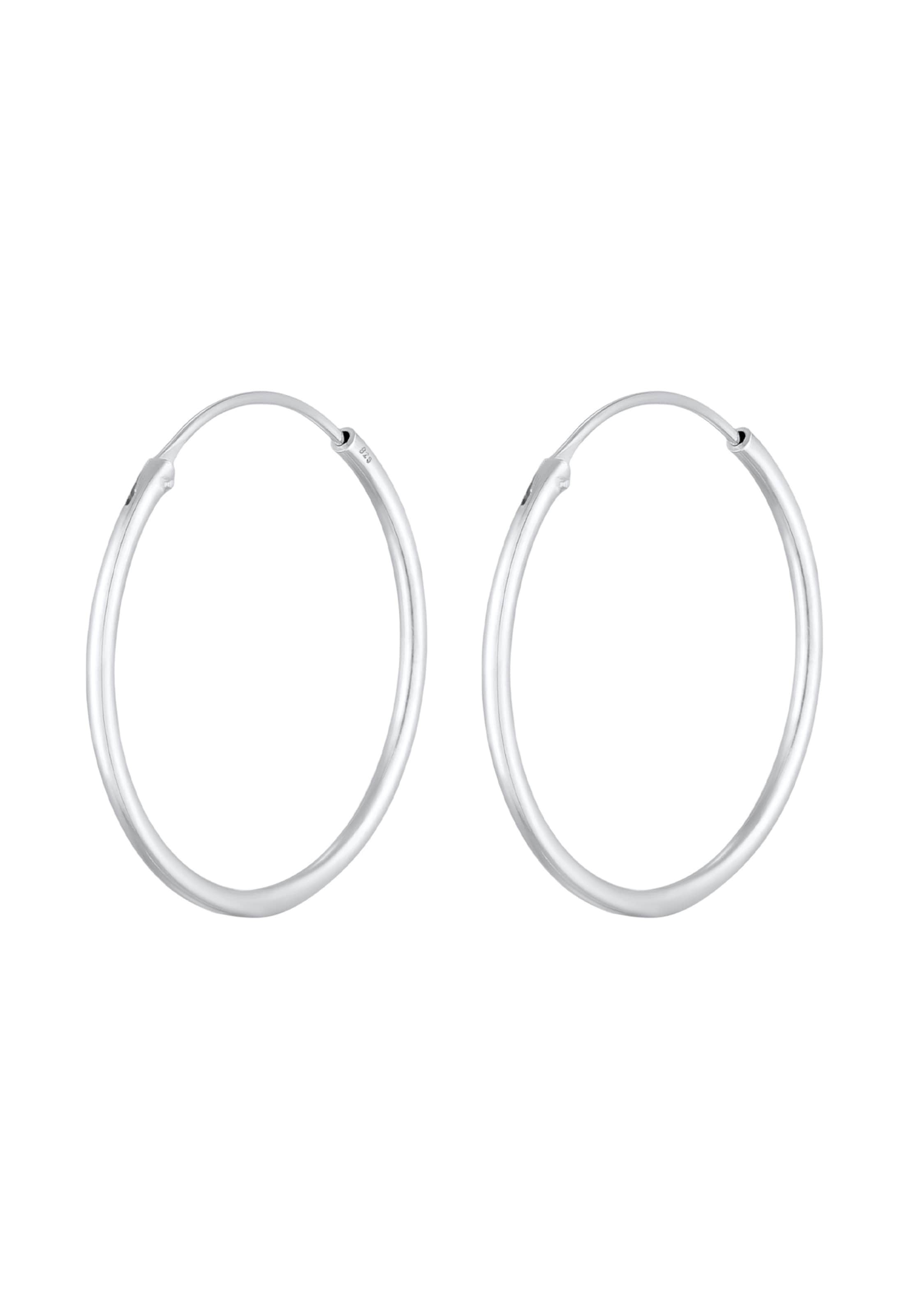 ELLI Fülbevalók - ezüst: elől