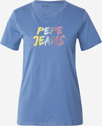 Pepe Jeans T-shirt i blå: framsida