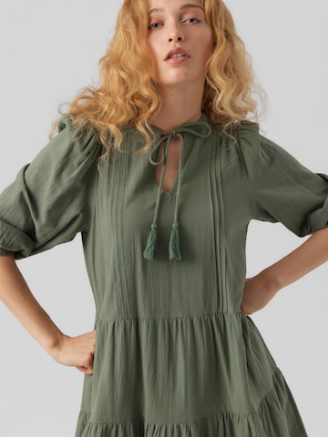 VERO MODA Kleid 'VMPretty' in Grün