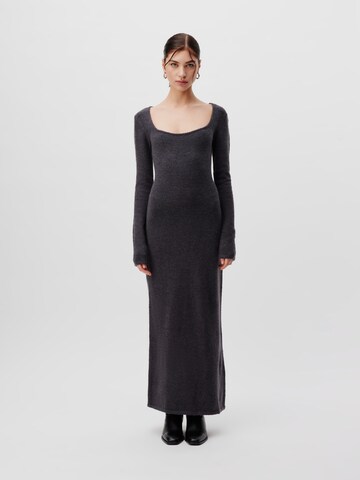 LeGer by Lena Gercke Knitted dress 'Lucille' in Grey