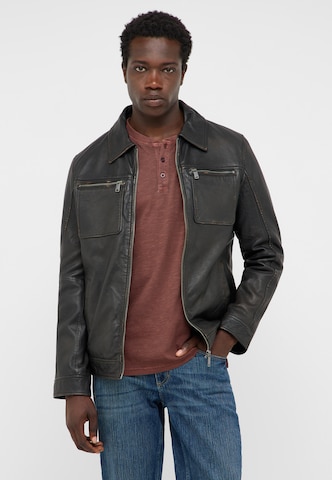 MUSTANG Shirt 'Atchison' in Braun: Vorderseite