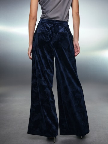 Next Wide Leg Hose in Blau