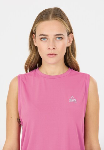 SOS Sporttop 'Pillar' in Roze