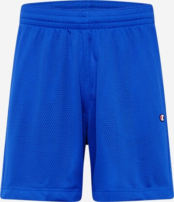 regular Pantaloni di Champion Authentic Athletic Apparel in blu: frontale