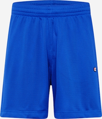 Pantalon Champion Authentic Athletic Apparel en bleu : devant