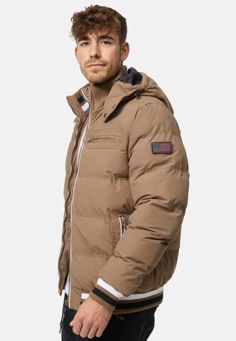 Veste d’hiver 'Marlon' INDICODE JEANS en marron