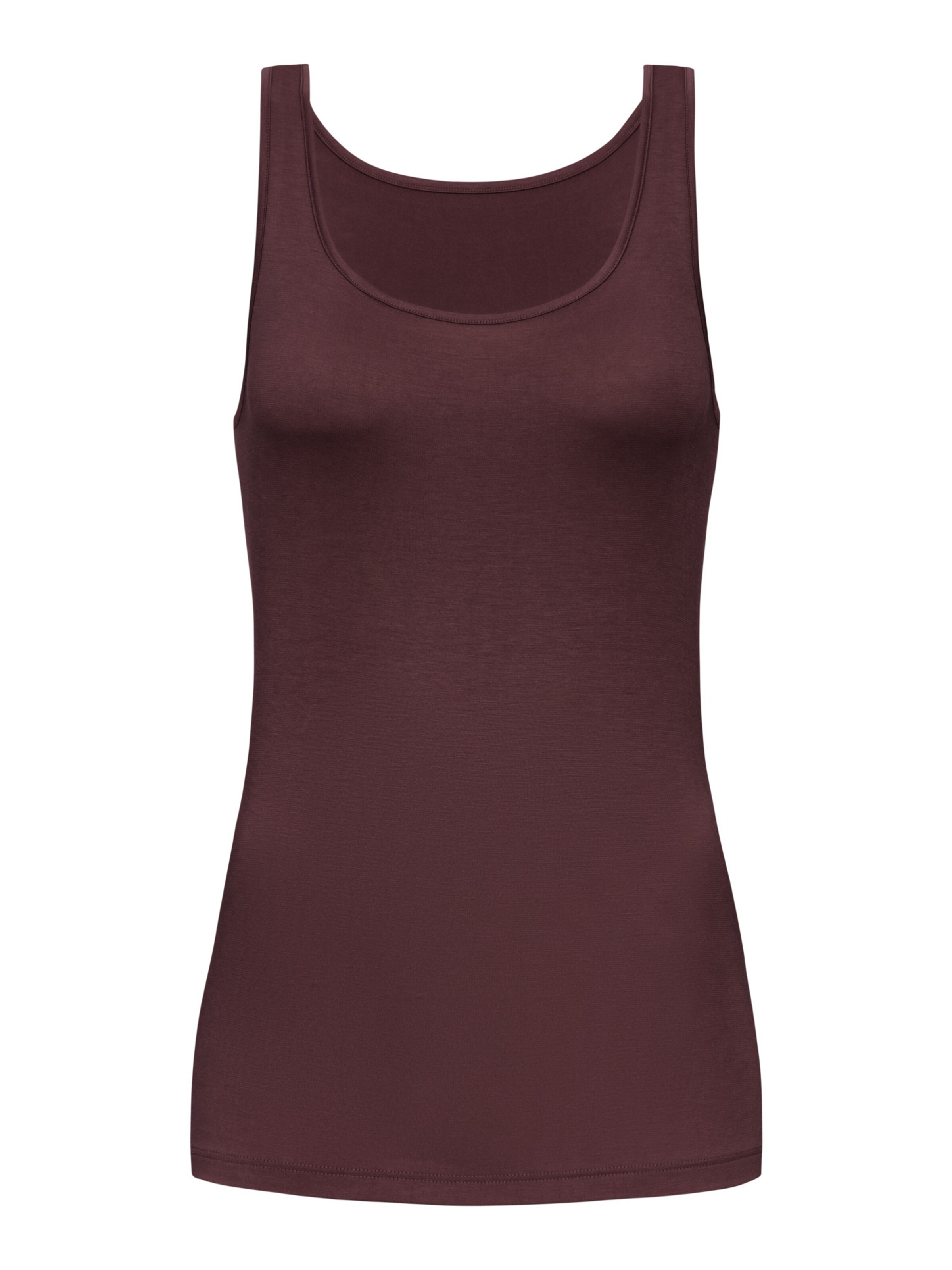 Mey Top 'Modal Pure' in Brown: front