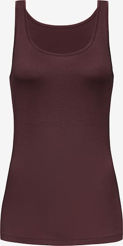 Mey Top 'Modal Pure' in Brown: front