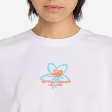 new balance T-Shirt 'Boston City' in Weiß