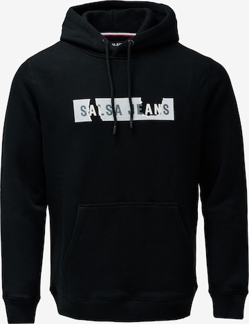 Salsa Jeans Sweatshirt in Schwarz: Vorderseite