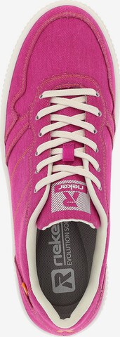 Sneaker bassa di Rieker EVOLUTION in rosa