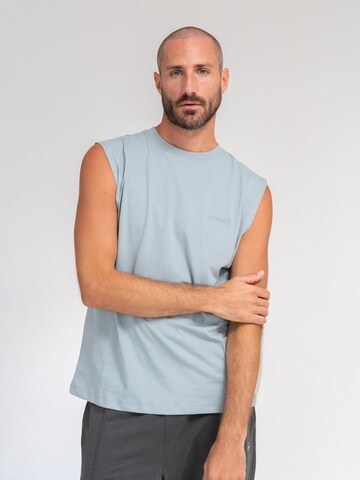 LOTUSCRAFTS Funktionsshirt 'REID'‌‌‌‌‌‌‌‌ in Blau: Vorderseite