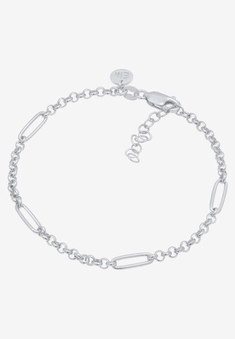 ELLI PREMIUM Armband Figaro in Silber