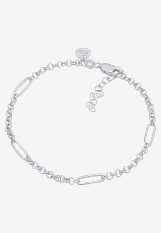 ELLI PREMIUM Armband Figaro in Silber