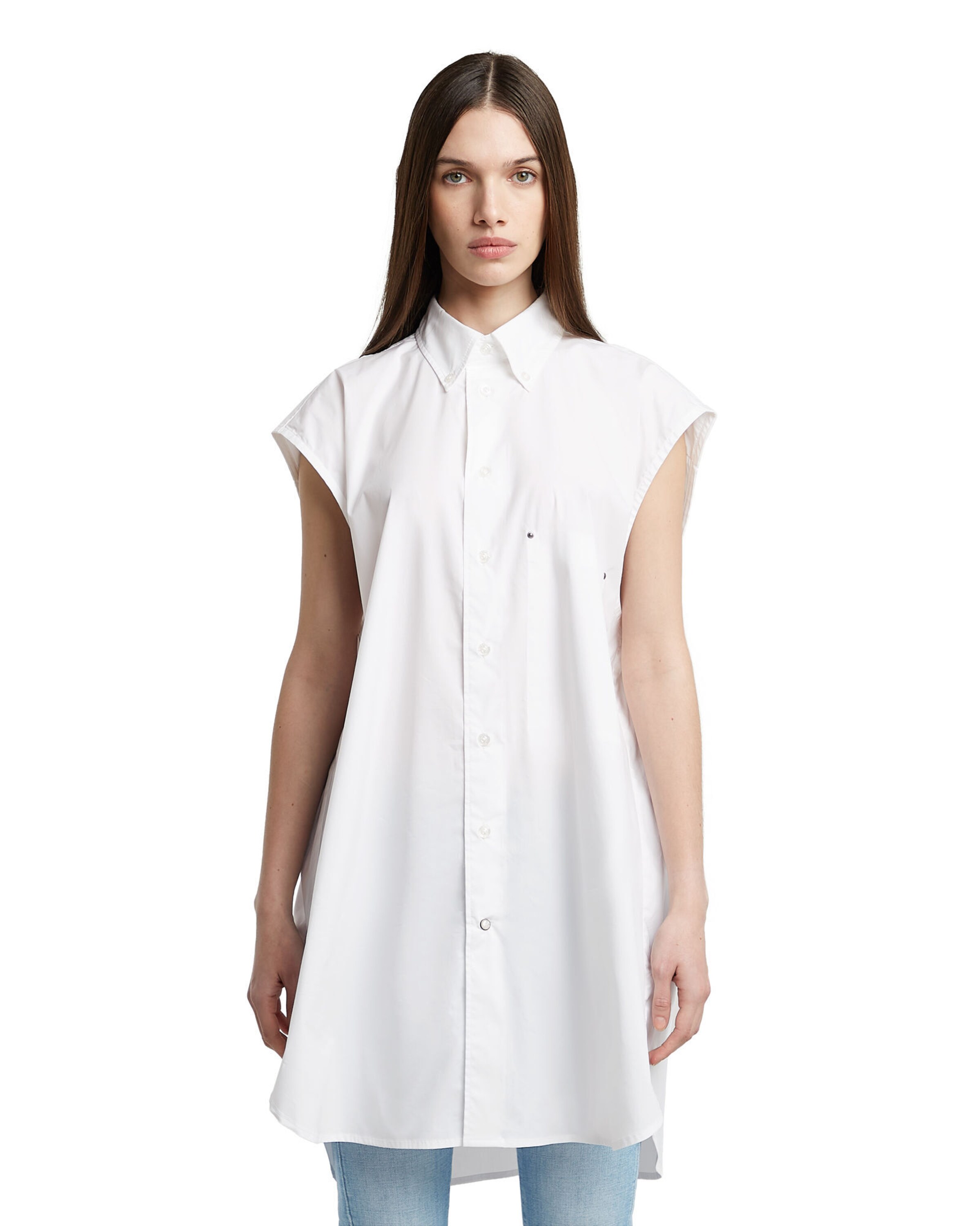 G-STAR Blouse in Wit: voorkant