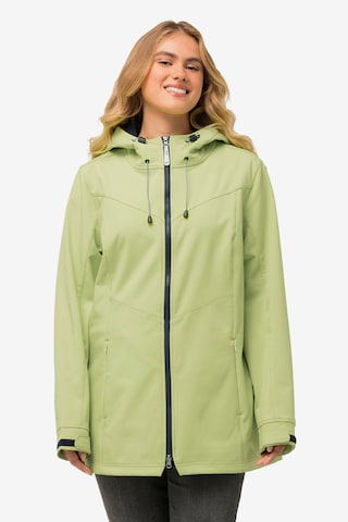 Ulla Popken Performance Jacket in Green: front