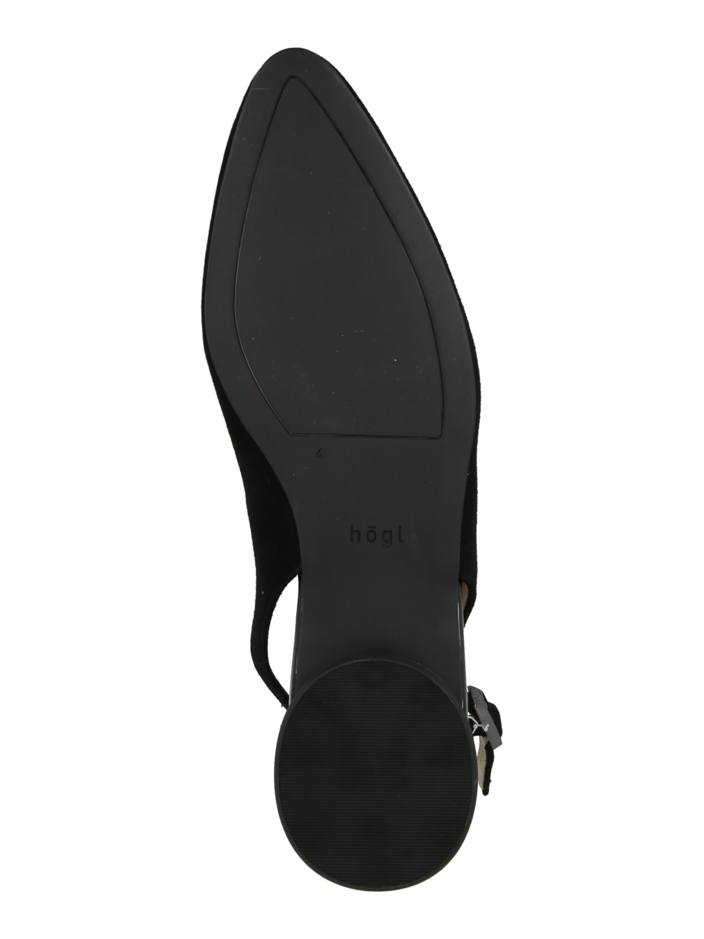 Högl - Bailarinas con hebilla 'Bella' en negro