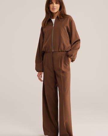 WE Fashion - Chaqueta de entretiempo en marrón