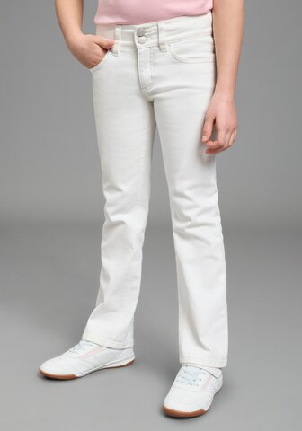 KangaROOS Regular Jeans in White: front