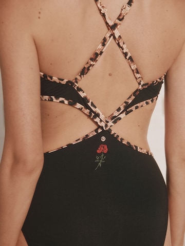 Rockett St George Ολόσωμο μαγιό σε μαύρο