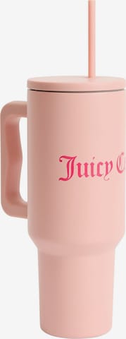 Juicy Couture Isoliergefäß ' STEEL TUMBLER WITH STRAW ' in Pink: Vorderseite