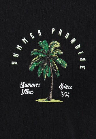 Key Largo Shirt 'San Diego' in Black