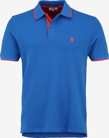 U.S. POLO ASSN. Shirt in Blauw: voorkant