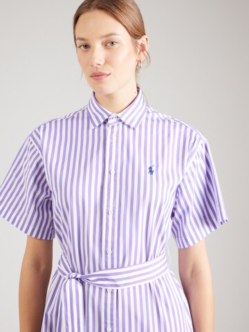 Abito camicia di Polo Ralph Lauren in lilla